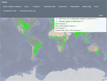 Tablet Screenshot of croplands.org